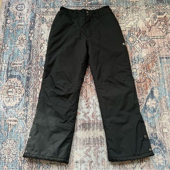 Berne Women’s Coastline Insulated Waterproof Snow Pants Black Size Medium 8-10 - Picture 1 of 12
